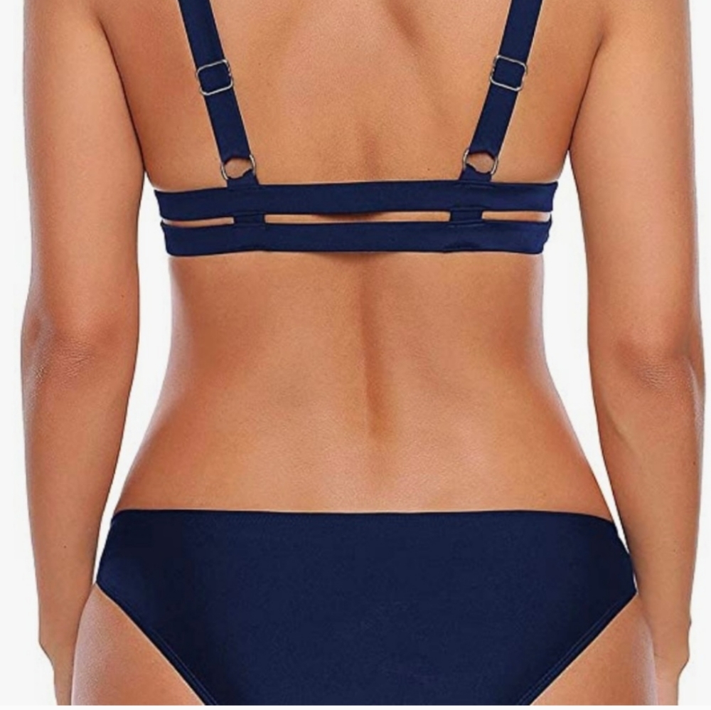 High-Waisted Double Strap Bikini - image 6